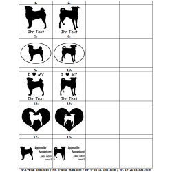 Aufkleber Appenzeller Sennenhund