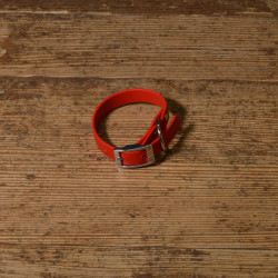 BIOTHANE HALSBAND 16mm rot