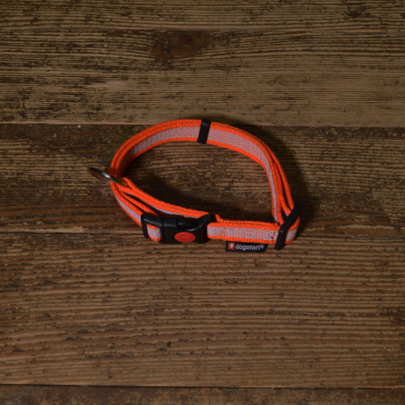 Halsband Gummiert PES orange