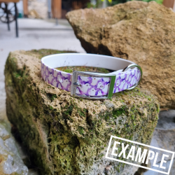 UV BIOTHANE HALSBAND Floral Swirl